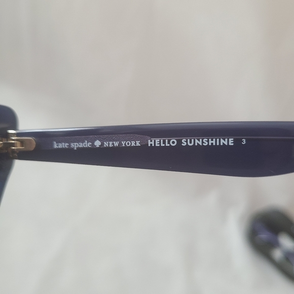 Kate Spade New York Karina Blue Cat Eye Sunglasse - Picture 8 of 9